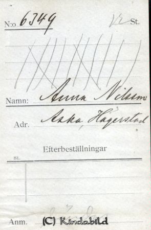 Anna Nilsson Aska Hägerstad
Anna Nilsson Aska Hägerstad
Nyckelord: Nilsson Aska
