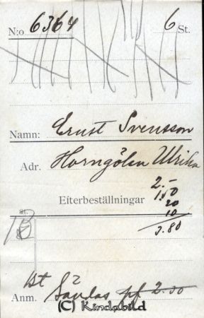 Ernst Svensson Horngölen Ulrika
Ernst Svensson Horngölen Ulrika
Nyckelord: Svensson Horngölen