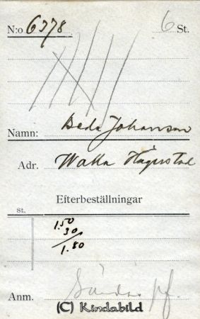 Beda Johansson Walla Hägerstad
Beda Johansson Walla Hägerstad
Nyckelord: Johansson Walla