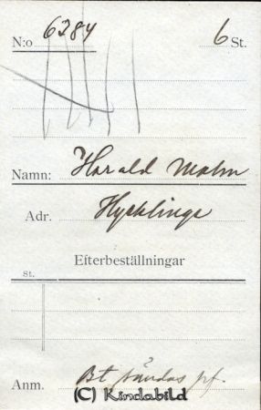 Harald Malm Hycklinge
Harald Malm Hycklinge
Nyckelord: Malm Hycklinge