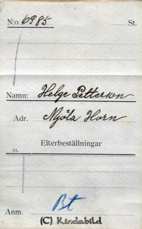 Helge Pettersson Mjöla Horn
Helge Pettersson Mjöla Horn
Nyckelord: Helge Pettersson Mjöla Horn