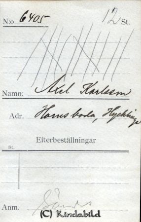 Axel Karlsson Hornsboda Hycklinge
Axel Karlsson Hornsboda Hycklinge
Nyckelord: Karlsson Hornsboda