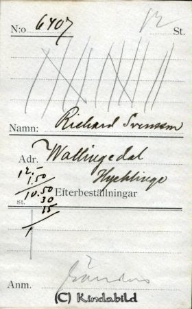 Richard Svensson Wallingedal Hycklinge
Richard Svensson Wallingedal Hycklinge
Nyckelord: Svensson Wallingedal