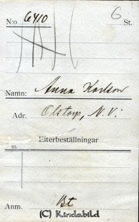 Anna Karlsson Olstorp N Vi
Anna Karlsson Olstorp N Vi
Nyckelord: Karlsson Olstorp