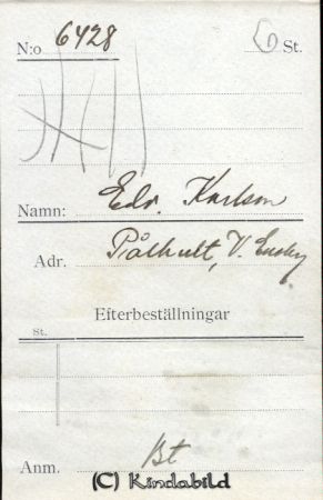 Edv. Karlsson Pålhult  V Eneby
Edv. Karlsson Pålhult  V Eneby
Nyckelord: Karlsson Pålhult