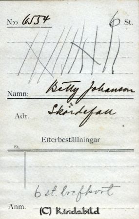Betty Johansson Skördefall
Betty Johansson Skördefall
Nyckelord: Johansson Skördefall