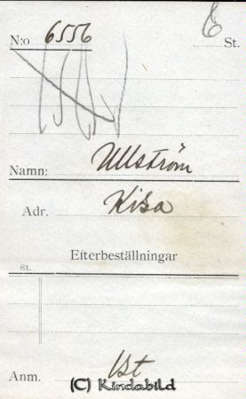 Ullström Kisa
Ullström Kisa
Nyckelord: Ullström Kisa