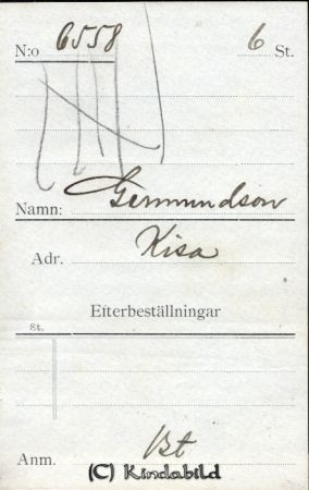 Germundsson Kisa
Germundsson Kisa
Nyckelord: Germundsson Kisa