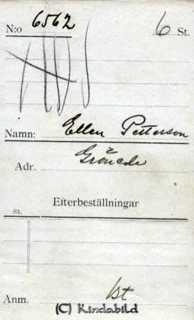 Ellen Pettersson Grönede
Ellen Pettersson Grönede
Nyckelord: Pettersson Grönede