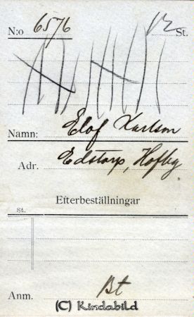 Elof Karlsson Edstorp Hofby
Elof Karlsson Edstorp Hofby
Nyckelord: Karlsson Edstorp