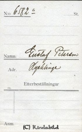Gustaf Pettersson Hycklinge
Gustaf Pettersson Hycklinge
Nyckelord: Pettersson Hycklinge