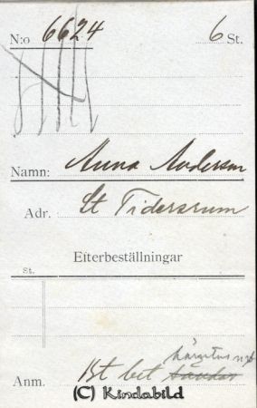 Anna Andersson St Tidersrum
Anna Andersson St Tidersrum
Nyckelord: Andersson Tidersrum