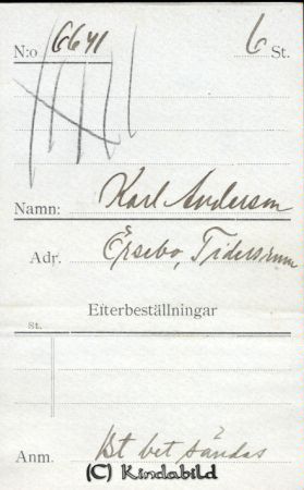 Karl Andersson Örsebo Tidersrum
Karl Andersson Örsebo Tidersrum
Nyckelord: Andersson Örsebo
