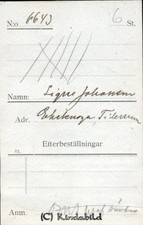 Signe Johansson Ekeknoga Tidersrum
Signe Johansson Ekeknoga Tidersrum
Nyckelord: Johansson Ekeknoga