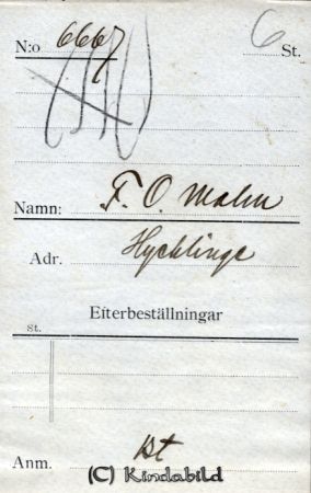 F O Malm Hycklinge
F O Malm Hycklinge
Nyckelord: Malm Hycklinge