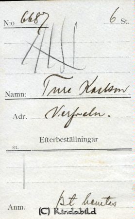 Ture Karlsson Verfveln
Ture Karlsson Verfveln
Nyckelord: Karlsson Verfveln