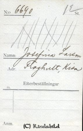 Josefina Larsson Froghult Kisa
Josefina Larsson Froghult Kisa
Nyckelord: Larsson Froghult