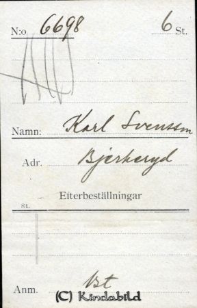 Karl Svensson Bjärkeryd
Karl Svensson Bjärkeryd
Nyckelord: Svensson Bjärkeryd