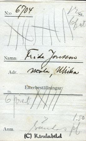 Frida Jonsson Måla Ulrika
Frida Jonsson Måla Ulrika
Nyckelord: Jonsson Måla
