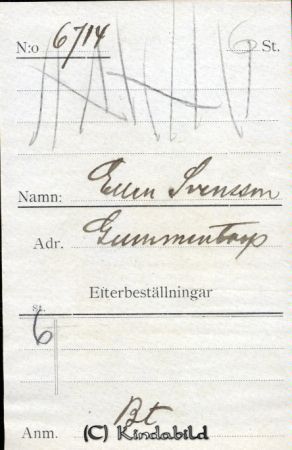 Ellen Svensson Gummentorp
Ellen Svensson Gummentorp
Nyckelord: Svensson Gummentorp