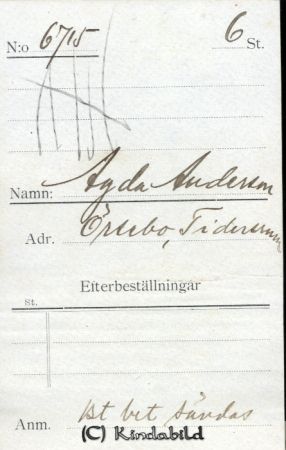 Agda Andersson Örsebo Tidersrum
Agda Andersson Örsebo Tidersrum
Nyckelord: Andersson Örsebo