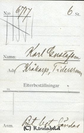 Karl Gustafsson Kråkarp Tidersrum
Karl Gustafsson Kråkarp Tidersrum
Nyckelord: Gustafsson Kråkarp
