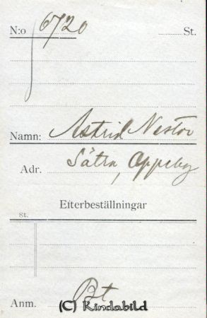 Astrid Nestor Sätra Oppeby
Astrid Nestor Sätra Oppeby
Nyckelord: Nestor Sätra