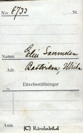 Elin Samuelsson Bottviken Ulrika
Elin Samuelsson Bottviken Ulrika
Nyckelord: Samuelsson Bottviken