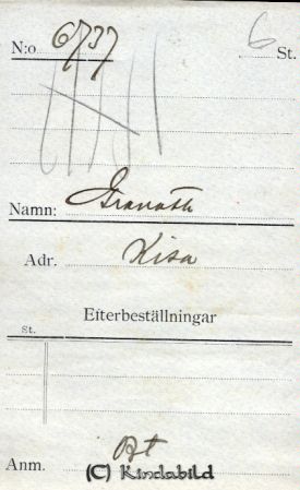 Granath Kisa
Granath Kisa
Nyckelord: Granath Kisa