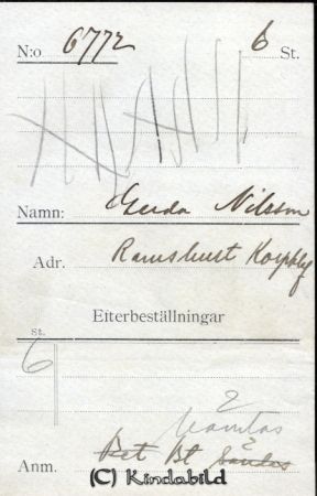 Gerda Nilsson Ramshult Korpklef
Gerda Nilsson Ramshult Korpklef
Nyckelord: Nilsson Ramshult Korpklef Korpklev