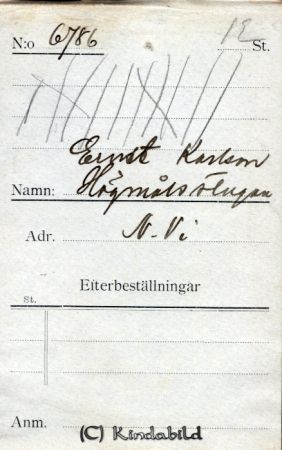 Ernst Karlsson Högmålsstugan N Vi
Ernst Karlsson Högmålsstugan N Vi
Nyckelord: Karlsson Högmålsstugan