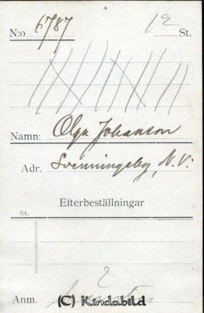 Olga Johansson Svenningeby N Vi
Olga Johansson Svenningeby N Vi
Nyckelord: Johansson Svenningeby