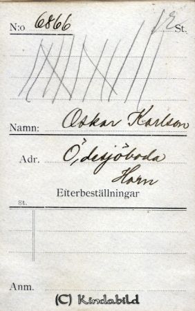 Oskar Karlsson Ödesjöboda Horn
Oskar Karlsson Ödesjöboda Horn
Nyckelord: Karlsson Ödesjöboda