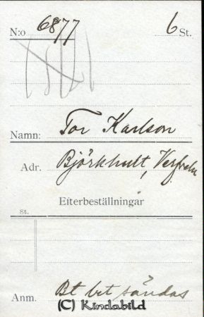 Tor Karlsson Björkhult Verfveln
Tor Karlsson Björkhult Verfveln
Nyckelord: Karlsson Björkhult