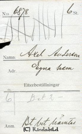 Axel Andersson Egna hem
Axel Andersson Egna hem
Nyckelord: Axel Andersson