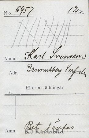 Karl Svensson Brunnsberg Verfveln
Karl Svensson Brunnsberg Verfveln
Nyckelord: Svensson Brunnsberg