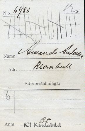 Amanda Andersson Bromhult
Amanda Andersson Bromhult
Nyckelord: Andersson Bromhult
