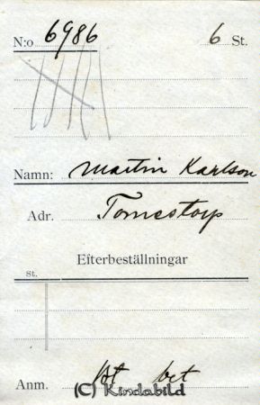 Martin Karlsson Tomestorp
Martin Karlsson Tomestorp
Nyckelord: Karlsson Tomestorp