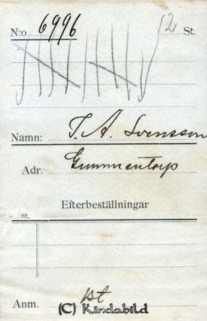 I A Svensson Gummentorp
I A Svensson Gummentorp
Nyckelord: Svensson Gummentorp