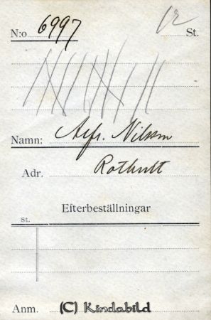 Alfr Nilsson Rothult
Alfr Nilsson Rothult
Nyckelord: Nilsson Rothult