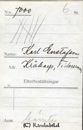 Karl Gustafsson Kråkarp Tidersrum
Karl Gustafsson Kråkarp Tidersrum
Nyckelord: Gustafsson Kråkarp