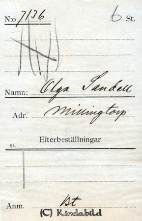 Olga Sandell Millingtorp
Olga Sandell Millingtorp
Nyckelord: Sandell Millingtorp