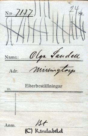 Olga Sandell Millingtorp
Olga Sandell Millingtorp
Nyckelord: Sandell Millingtorp