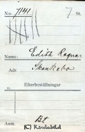 Edith Ragnar Skankebo
Edith Ragnar Skankebo
Nyckelord: Ragnar Skankebo