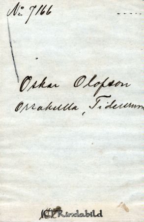 Oskar Olofsson Orrakulla Tidersrum
Oskar Olofsson Orrakulla Tidersrum
Nyckelord: Olofsson Orrakulla