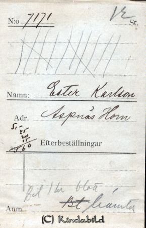 Ester Karlsson Aspnäs Horn
Ester Karlsson Aspnäs Horn
Nyckelord: Karlsson Aspnäs