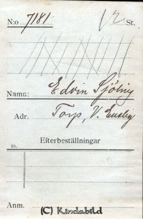 Edvin Sjöling Torp V Eneby
Edvin Sjöling Torp V Eneby
Nyckelord: Sjöling Torp