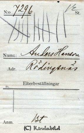 Anders Hansson Rödingsnäs
Nyckelord: Anders Hansson
