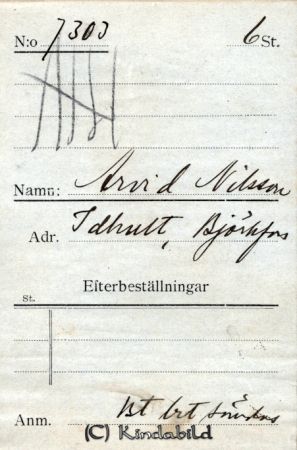 Arvid Nilsson Idhult Björkfors
Arvid Nilsson Idhult Björkfors
Nyckelord: Nilsson Idhult