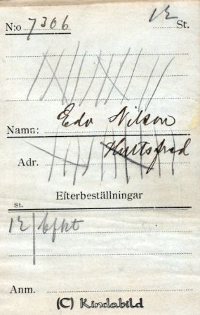 Edv Nilsson Hultsfred
Edv Nilsson Hultsfred
Nyckelord: Nilsson Hultsfred